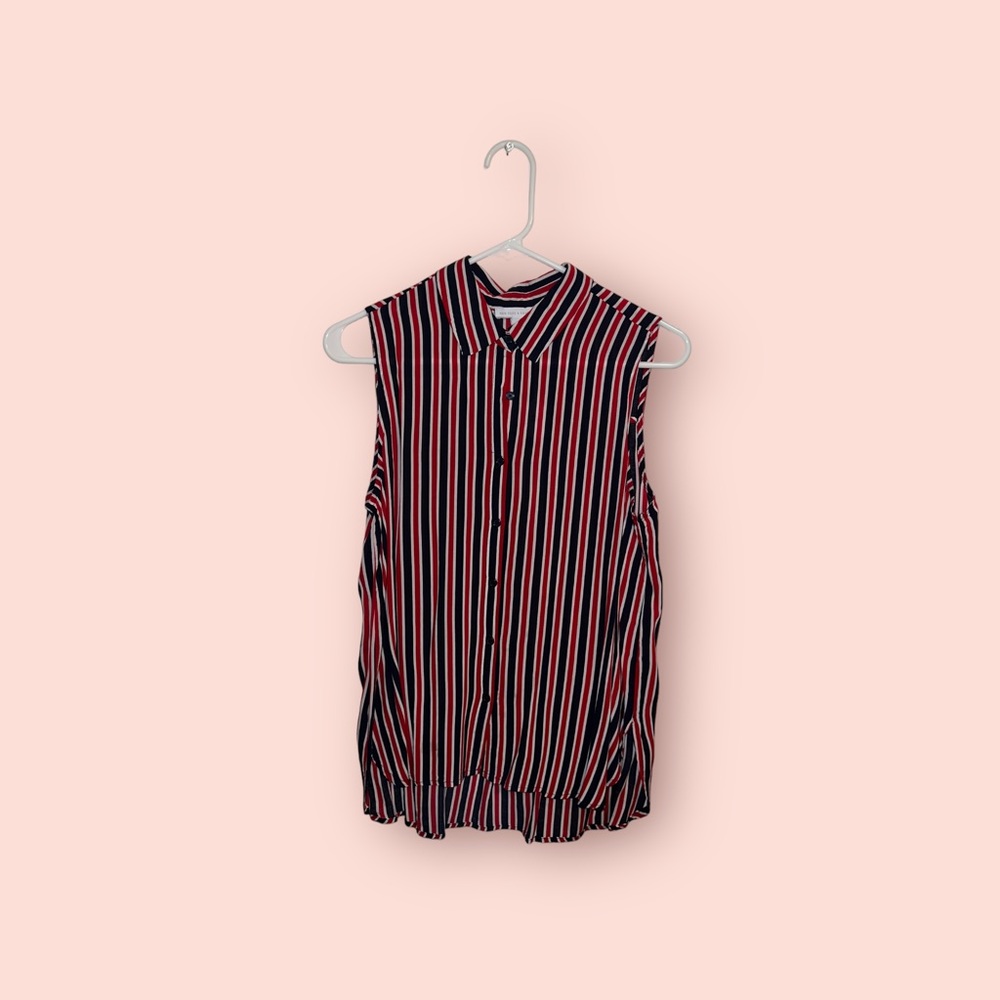 M NEW YORK & CO stripe blouse